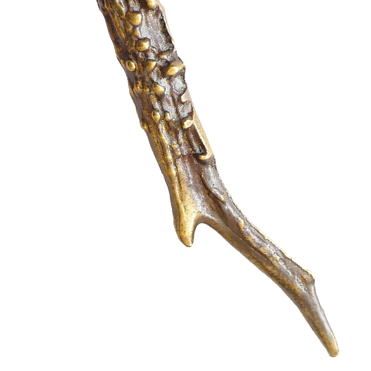 Vintage Brass Antler Bottle Opener