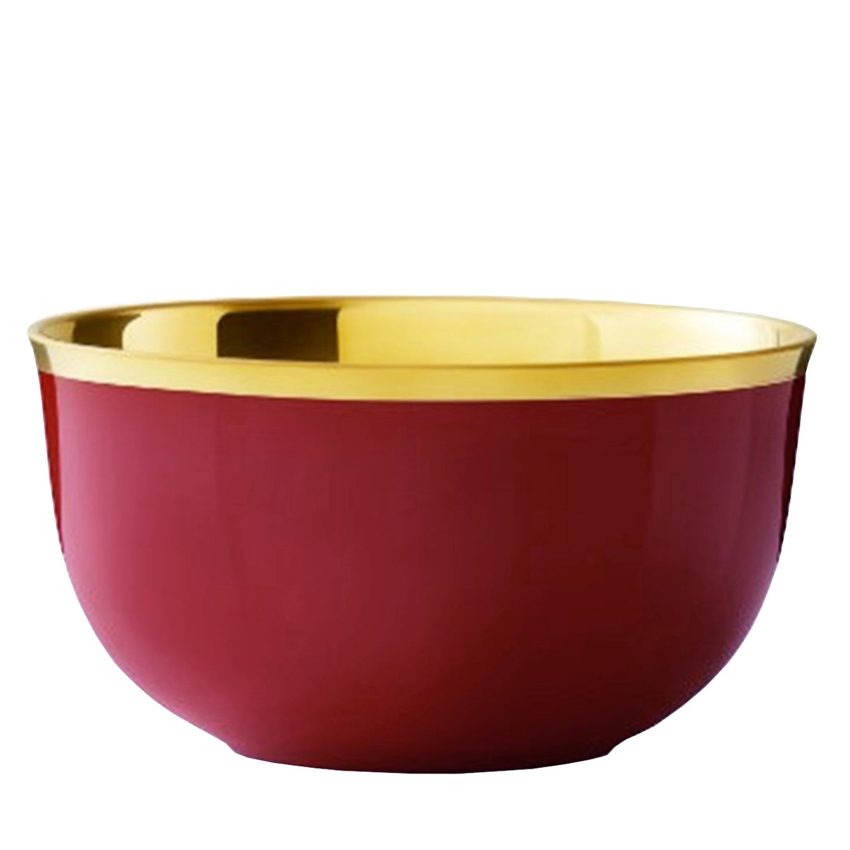 "Schubert" Champagne Bowl Forest Green Matte & Gold by Augarten