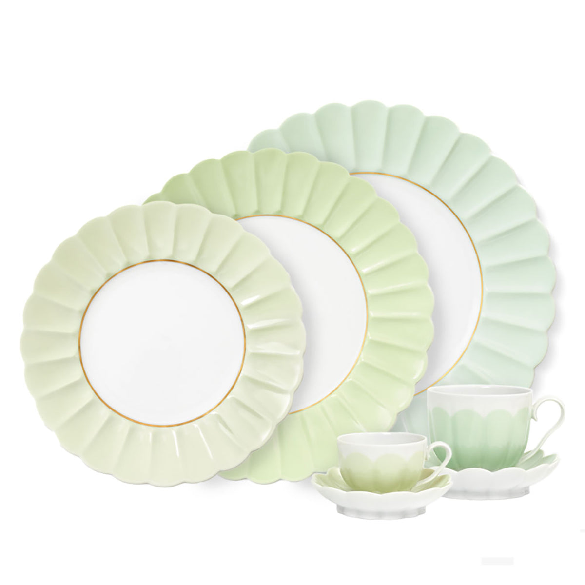 "Cairo - Jaipur Melon" Starter/Salad Plate by Giambattista Valli for Augarten