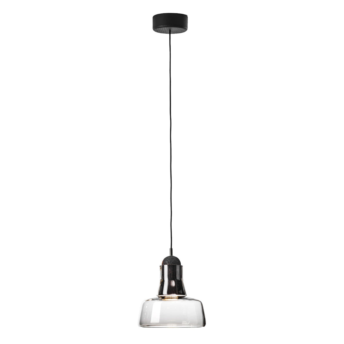 "Shadows" 896 Pendant Lamp in Walnut by Lucie Koldova & Dan Yeffet