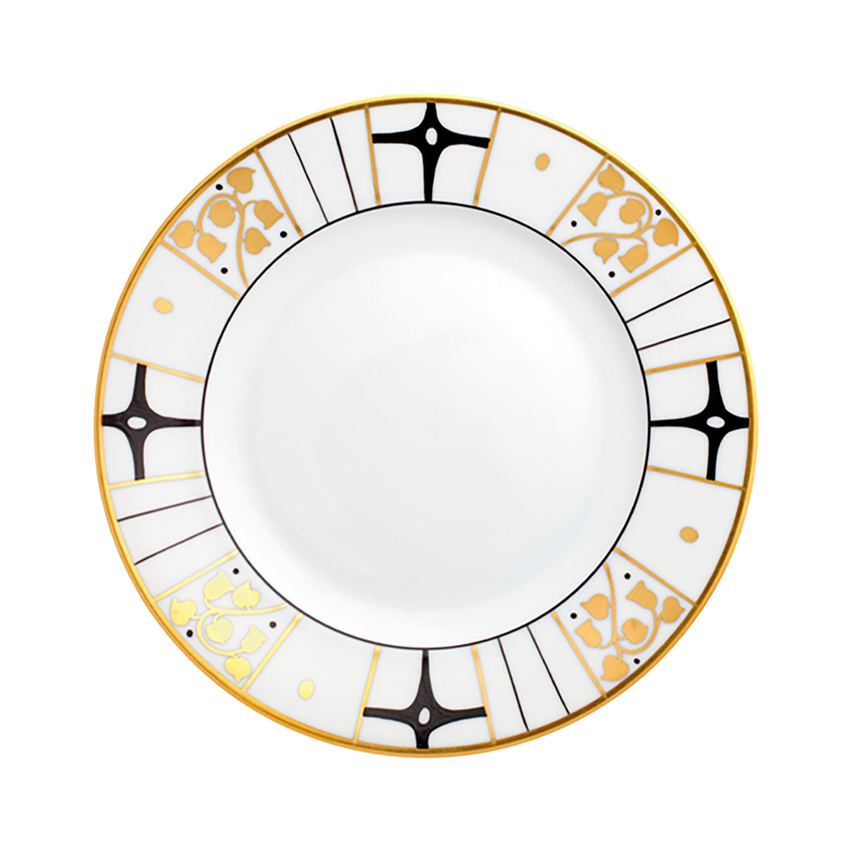"Deco Vienne" Dessert Plate by Josef Hoffmann