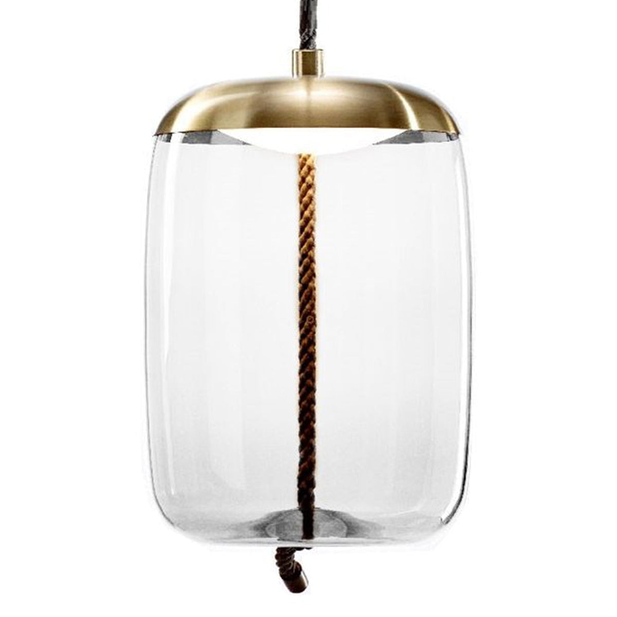 "Knot Cilindro" Large Pendant Light by Chiaramonte Marin