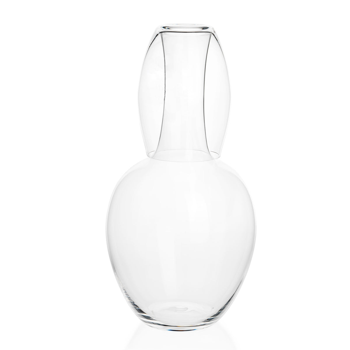 "Balloon" Drinking Set No. 279 Bedside Carafe with Fish Glass B by Ted Muehling