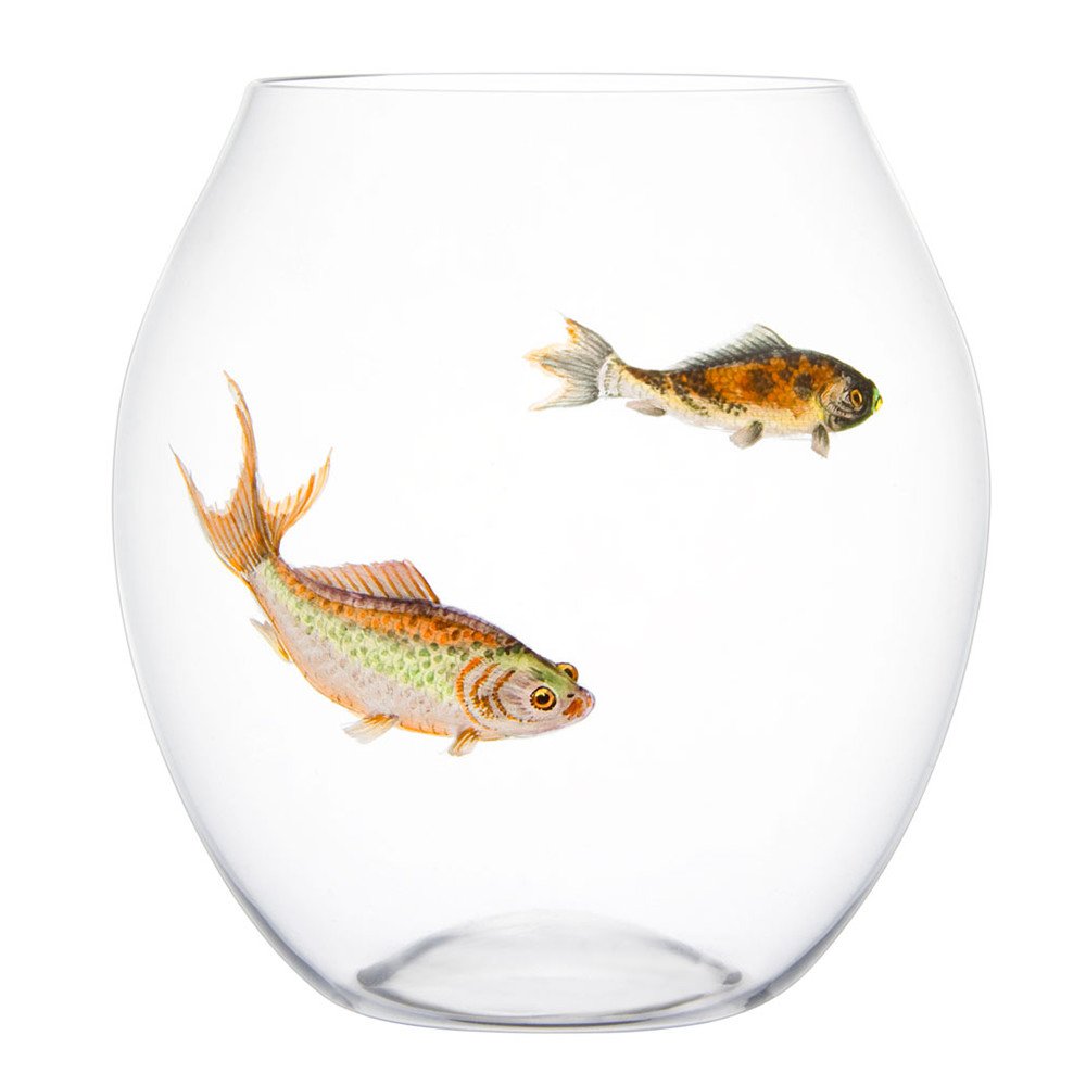 "Balloon" Drinking Set No. 279 Fish Tumbler C Tall by Ted Muehling