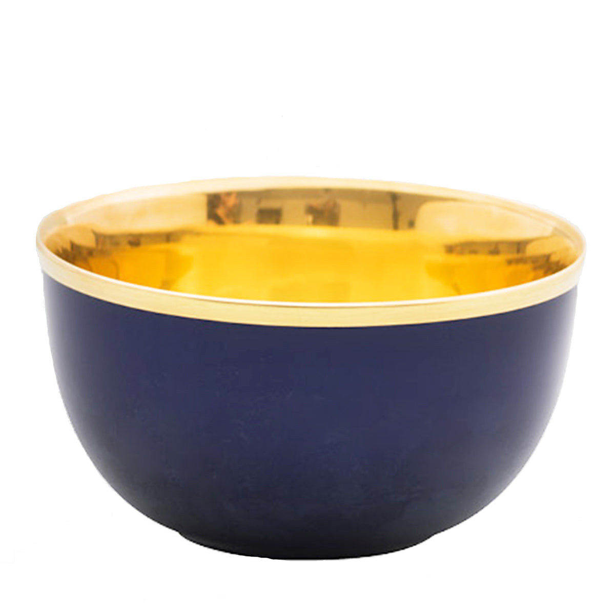 "Schubert" Champagne Bowl Mandarin & Gold by Augarten