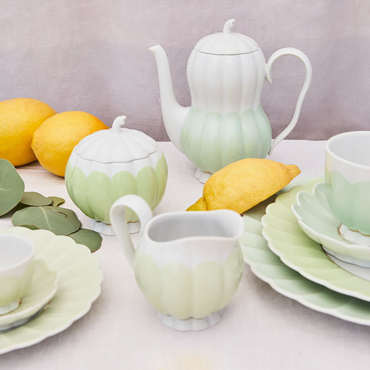 "Cairo - Jaipur Melon" Dessert Plate by Giambattista Valli for Augarten