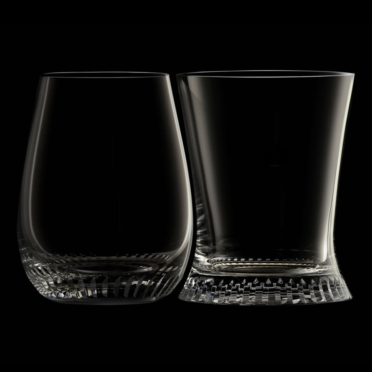Pair of "J. & L." Tumblers Arabesque by BCXSY