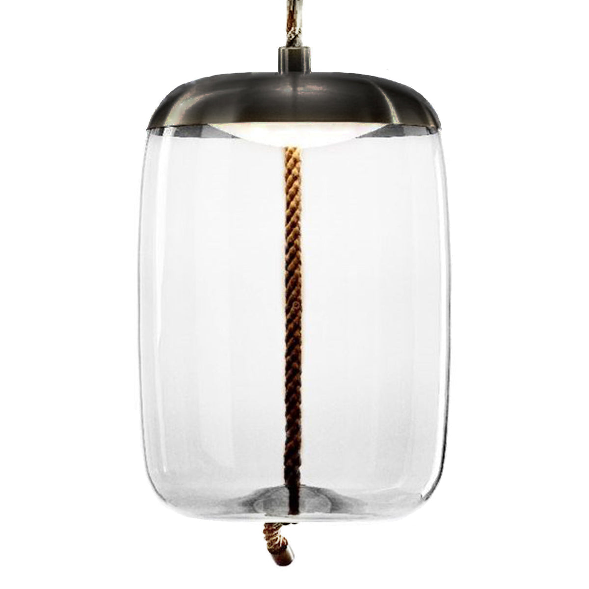 "Knot Cilindro" Small Pendant Light by Chiaramonte Marin