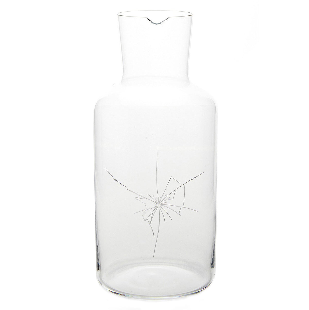 "Fortune Crack" Water Tumbler C by Mark Braun & Murray Moss