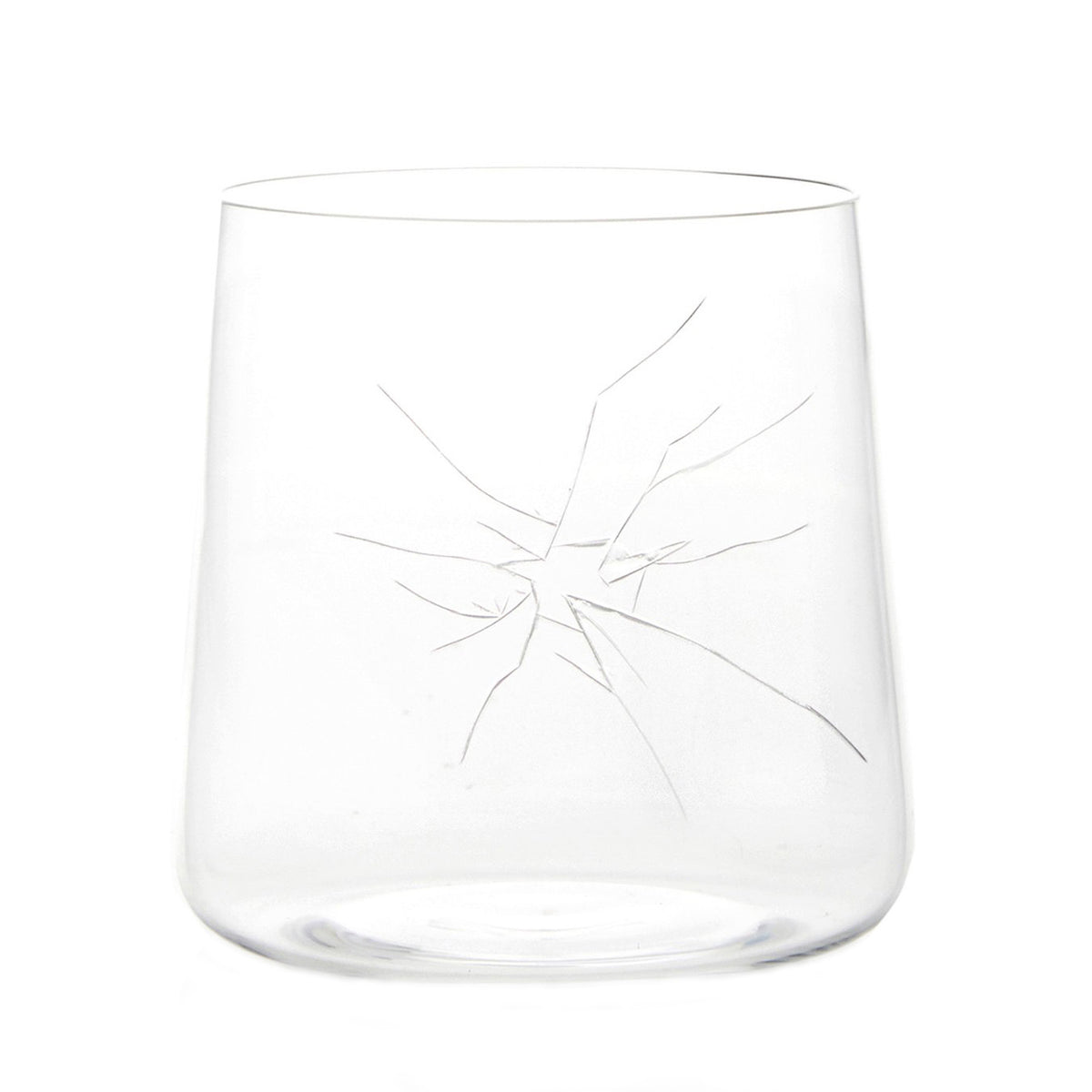 "Fortune Crack" Water Tumbler B by Mark Braun & Murray Moss
