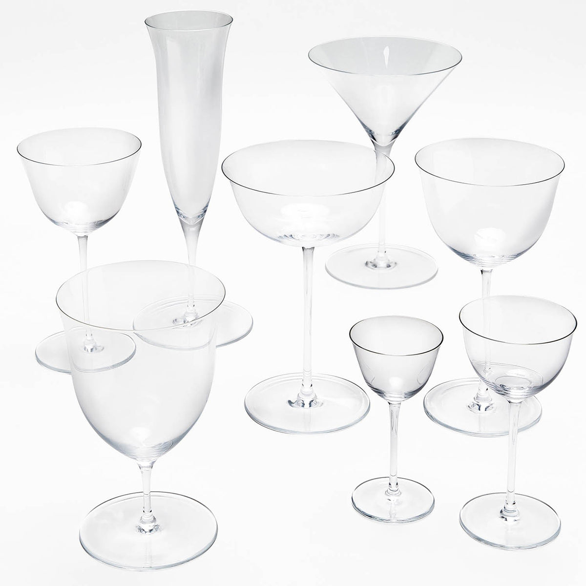 "Patrician" Drinking Set No. 238 Champagne Flute by Josef Hoffmann