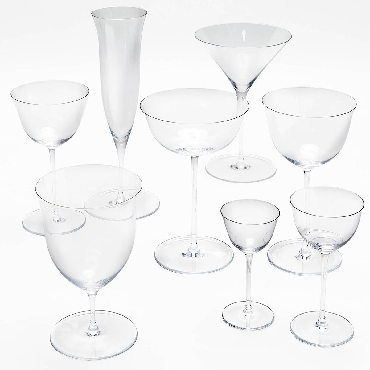 "Patrician" Drinking Set No. 238 Finger/Sherbet Bowl on Stem by Josef Hoffmann