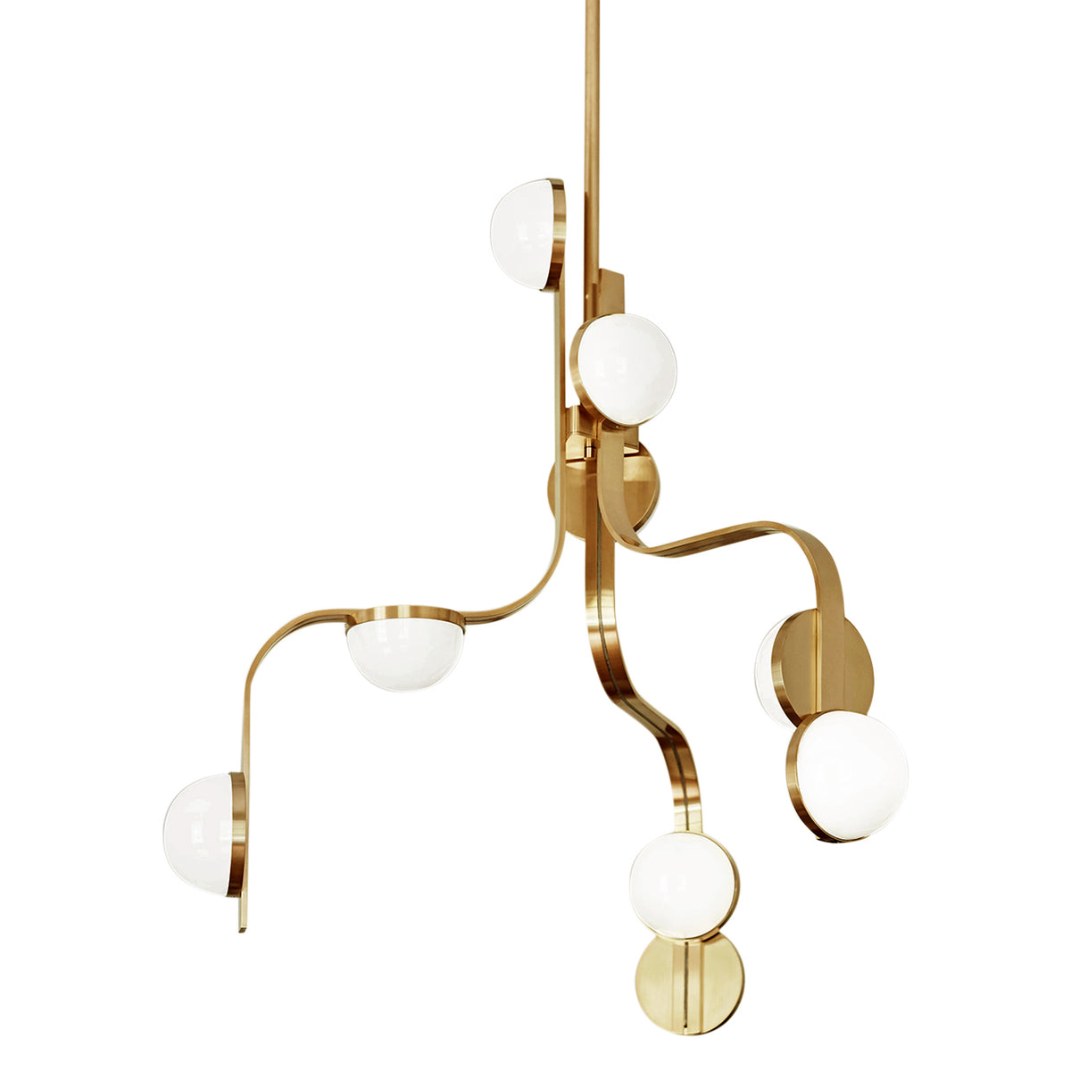 "Script" Chandelier by Bodo Sperlein