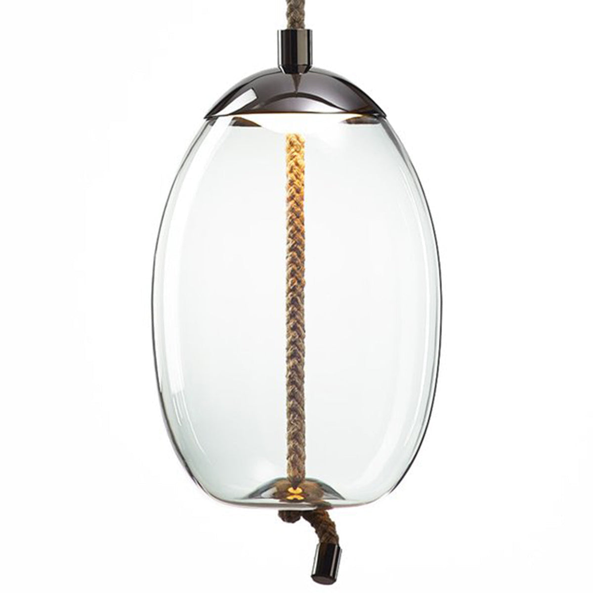 "Knot Uovo" Small Pendant Lamp by Chiaramonte Marin